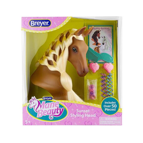 Breyer Sunset Mane Beauty Styling Head Retired New in Box 7402 - Picture 3 of 6